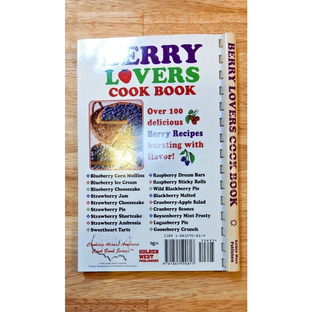 Berry Lovers Cookbook: Blueberry, Blackberry, Cranberry, Raspberry,...-Cooking